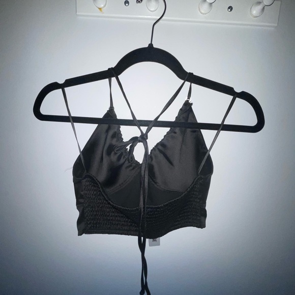 pretty strappy satin tank - Picture 2 of 2